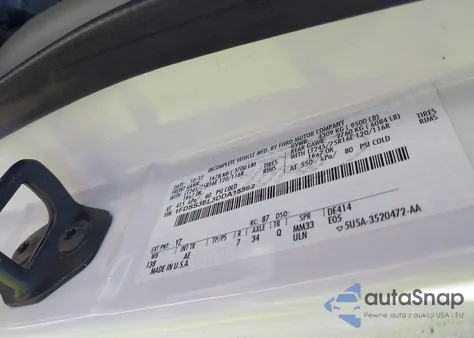 2013 Ford E-350 Super Duty Commercial z USA, uszkodzony, nr VIN 1FDSS3EL3DDA15562